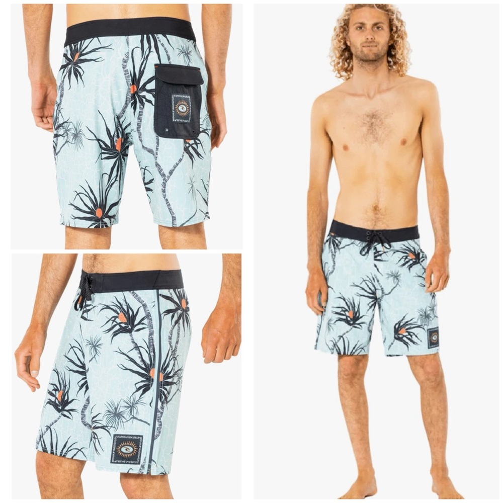 Rip Curl Mirage Solid Rock 19” Boardshorts - Picture 1 of 7